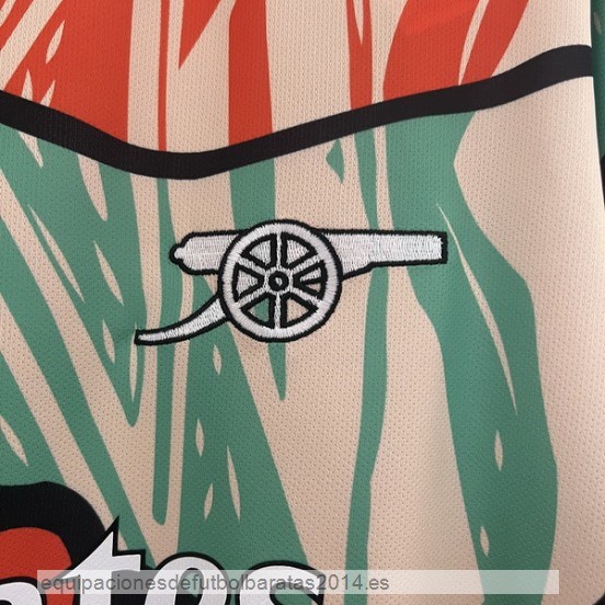 Nuevo Tailandia Previo al partido Camiseta Arsenal 24/25 Naranja Baratas